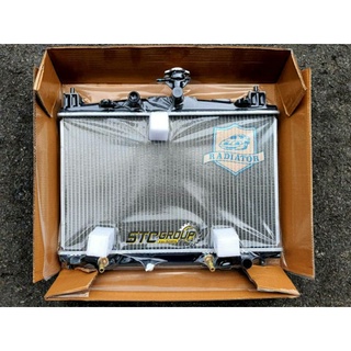 หม้อน้ำอลูมิเนียม Isuzu Dmax ปี 2003 - 2011 เครื่องยนต์ Diesel / Commonrail ( OEM เทียบแท้ ) 4JK1 / 4JJ1 / Comm.