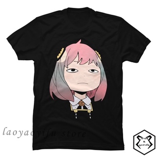 Spy x Family Tshirt Bond Forger shirts Girls Kawaii Cartoon Tees Anya Graphic Tees shirt 100% cotton