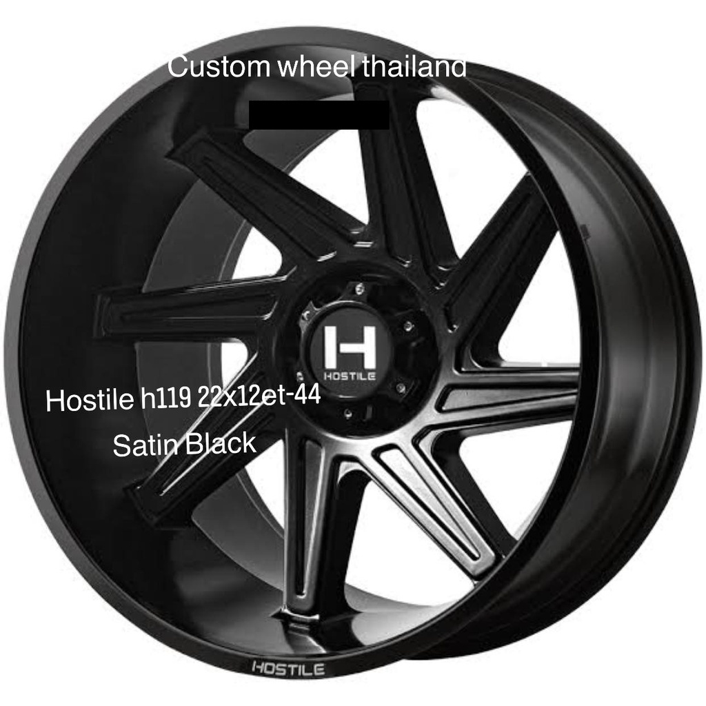 🔥ใช้AUGTDAM9 ลด1,500บาท🔥ล้อแม็ก Hostile h119 22x12et-44