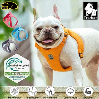 💖พร้อมส่ง💖C179 TRUELOVE TH ECO Light Comfortable Harness ปลอกคอรัดอกสุนัข ทำาจากวัสดุrecycle รักโลก ไม่ระคายเคืองผิว