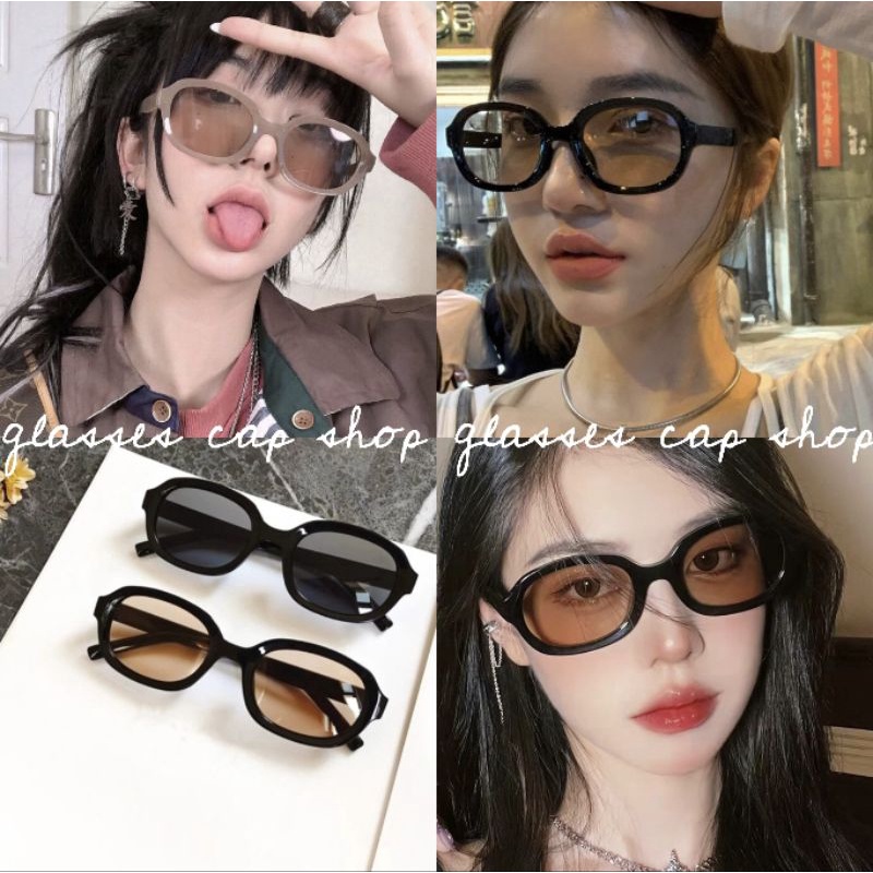 แว่นกันแดด สไตล์แฟชั่นเกาหลี No.98036 สำหรับทุกเพศ [ร้านไทยสินค้าพร้อมส่ง]