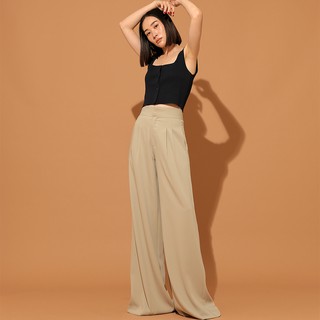 PAING กางเกงขายาว รุ่น Dahlia Trousers Long 40 Short (Light green Color)