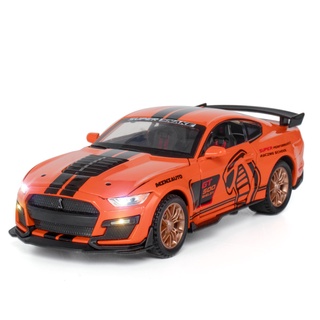 โมเดลรถยนต์ Jianyuan 1:32 Ford Wild Horse Viper GT500 ของเล่นสําหรับเด็ก