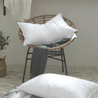 【บลูไดมอนด์】Japanese-Style Five-Star Hotel Fluffy High Elastic Fiber Feather Velvet Pillow Super Soft Cotton Adult Pillo