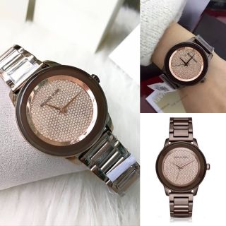 [COACHME] Michael Kors Womens Kinley Brown Watch