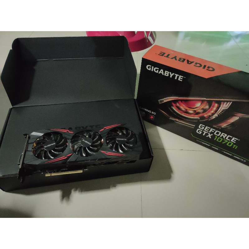 การ์ดจอ Geforce GTX 1070ti Gaming 8G Gigabyte