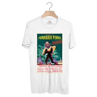 BP746 เสื้อยืด Horror Movie Retro Poster : Foridden Planet