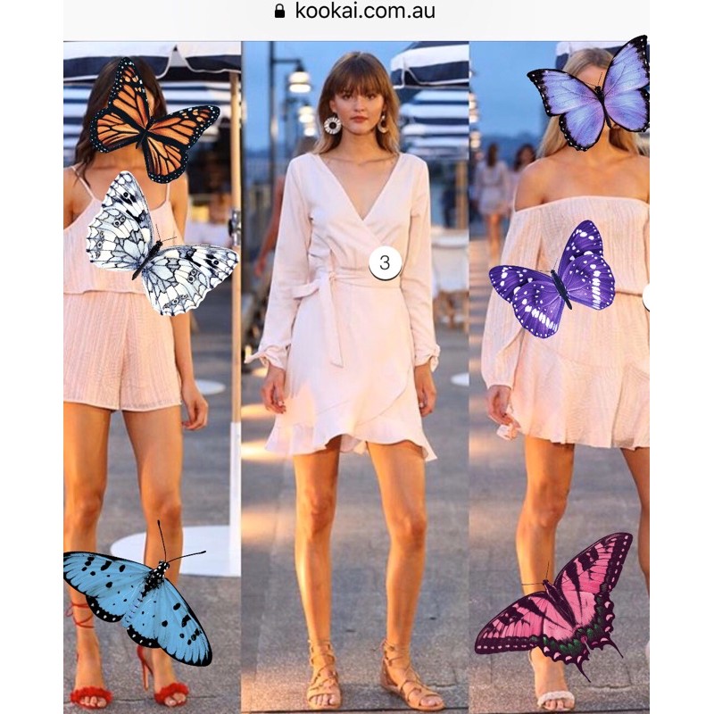 แท้มือ2! Kookai dress สี light pink size 36