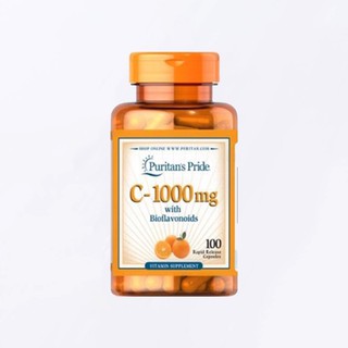 Puritans Pride Vitamin C 1000mg Bioflavonoids 100 Tabl