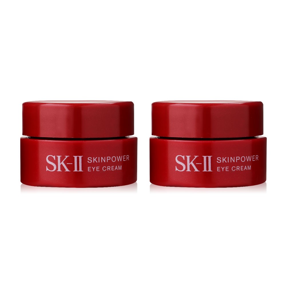 [แพ็คคู่] SKII Skinpower Eye Cream [2.5g x 2pcs]. Shopee Thailand