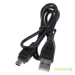 Fun สายเคเบิล Usb ขนาดเล็ก 0.8 ม. เป็น Mini Usb 5 Pin B สําหรับเครื่องเล่น Mp3 Mp4 กล้อง