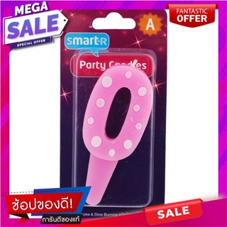 สมาร์ทเตอร์เทียนเลข 0 Smart candle number 0