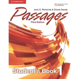 DKTODAY หนังสือ PASSAGES 1:SB.WITH ONLINE VOCAB.PRACTICE (3ED)