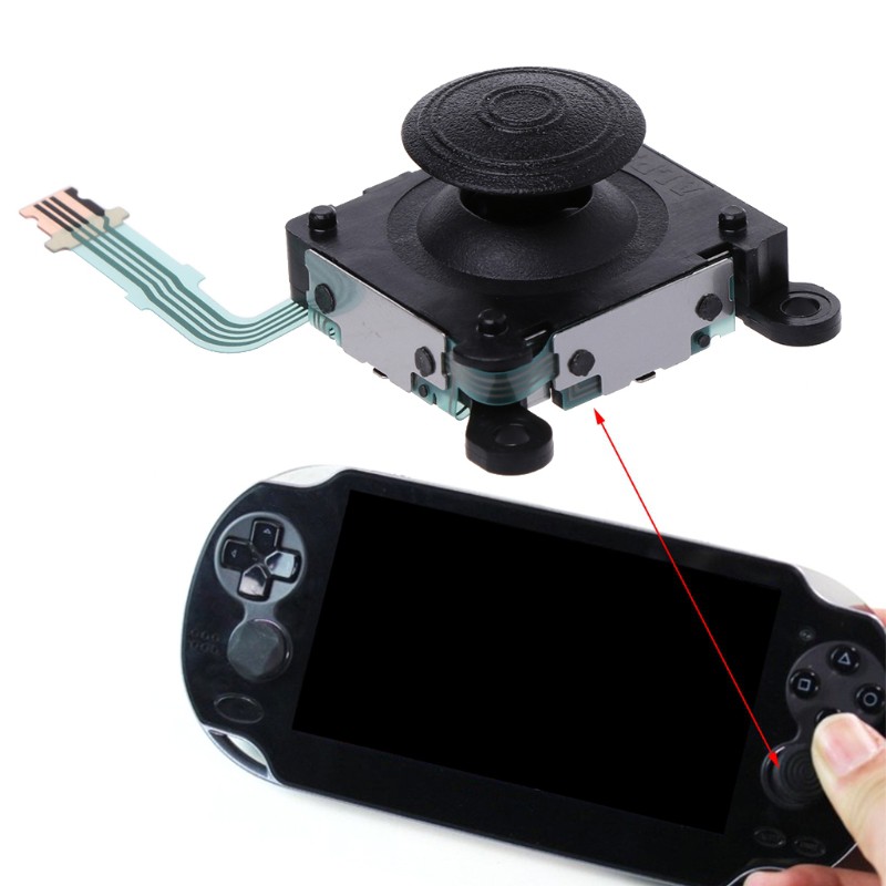 Mojito อะไหล่จอยสติ๊กอนาล็อกซ้ายขวา 3 D สําหรับ Sony Ps Vita Psv 2000