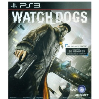 PS3 Watch dogs (English) แผ่นเกมส์ ของแท้ มือ1 ของใหม่ ในซีล