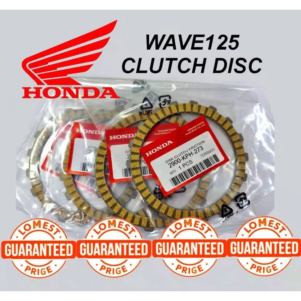 WAVE125 CLUTCH DISC HONDA W125 AUTO CLUTCH SET DISC YTZ5S YTZ6V YB5L YB3L RKM DID RCB UMA TOBAKI