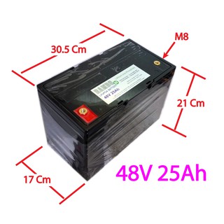 แบตเตอรี่แพก 32650 lifepo4 48V 25Ah พร้อม BMS 35A เหมาะกับรถไฟฟ้า ระบบโซล่าร์เซล