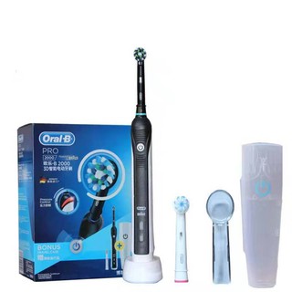 New Oral B Pro 2000 3 D แปรงสีฟันไฟฟ้าแบบชาร์จไฟ