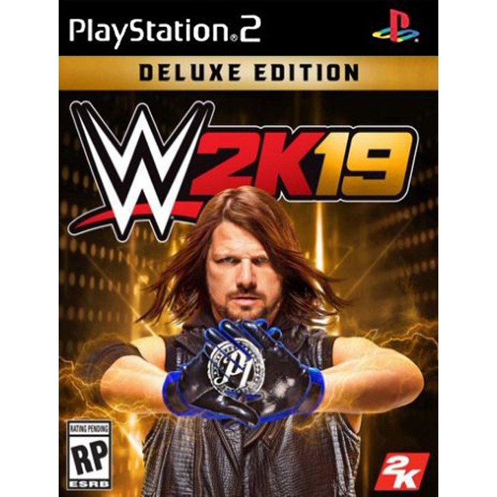 แผ่น PS2 WWE 2k19 Update ล่าสุด 2019