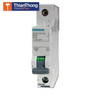 Siemens เบรกเกอร์ เซอร์กิต ลูกย่อย รุ่น 5SL 1P 10A 16A 20A 32A ซีเมนส์