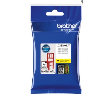 Brother LC-3619 XL Y ตลับหมึกอิงค์เจ็ท สีเหลือง ของแท้