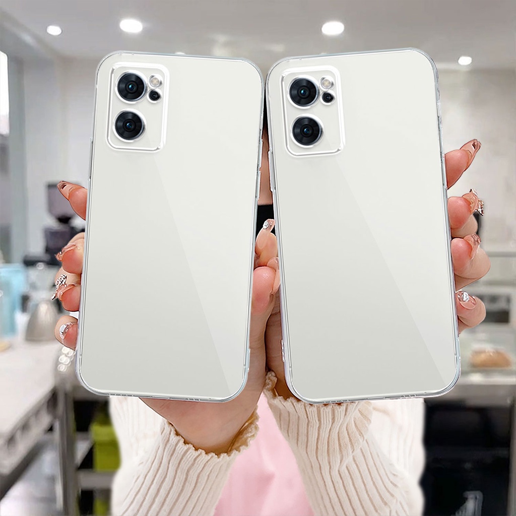 เคสโทรศัพท์แบบใส OPPO A15 A54 A5S A3S A76 A96 A16 A95 A55 A7 A5 A9 A31 A53 A33 2020 A12 A1K A16E A16K A54S Reno 4 5F 4F 4 5 06 Lite A57 A57E A57S A77 Reno 4 5 5K 6 7 8 F21PRO เคสโทรศัพท์มือถือแบบนิ่ม