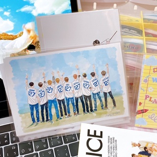 💚NCT127 postcard fanart เอ็นซีที NCT NCT127 NCT2020 โปสการ์ด แฟนอาร์ต  พร้อมส่ง🌷✨