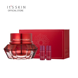 ItS SKIN Prestige Creme 2X Ginseng D’escargot 60 ml. - อิทสกิน ที่สุดของครีมเมือกหอยทากผสมโสมแดง