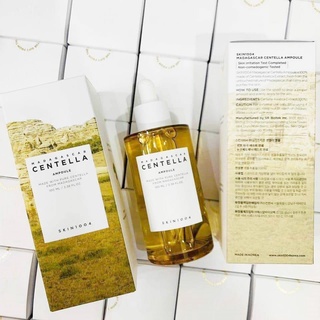 ส่งฟรี SKIN1004 Madagascar Centella Ampoule 100ml  แอมพูลฟื้นบำรุงปัญหาจากสิว ผื่นแพ้ AUG02