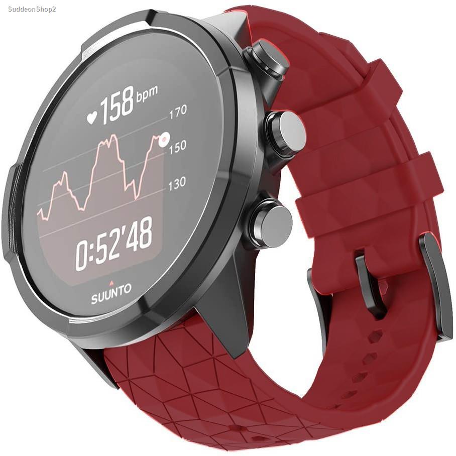 จัดส่งเฉพาะจุด จัดส่งในกรุงเทพฯMlife - สายนาฬิกา Suunto 9 Baro Spartan Sport Wrist HR 24 มม. – Silicone Strap for GPS TI