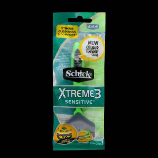 ราคาSchick Men Xtreme3 Sensitive Close&Comfortable