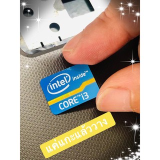 สติ๊กเกอร์ ติดโน้ตบุ๊ค หรือ พีซี Core i3,i5,i7 Gen 2-6 ของหายาก ราคาถูก