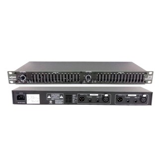 EQ-215 Dual Channel 15-Band Equalizer 1U Rack Mount - intl