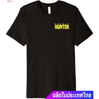 Illicit Bounty Hunterเสื้อยืดยอดนิยม Bounty Hunter Fugitive Recovery Agent Bail Bondsman Duty Premium T-Shirt Bounty Hun