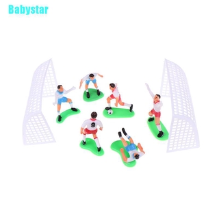 (Babystar) ธีมฟุตบอล เครื่องมือตกแต่งเค้ก 8 ชิ้น /