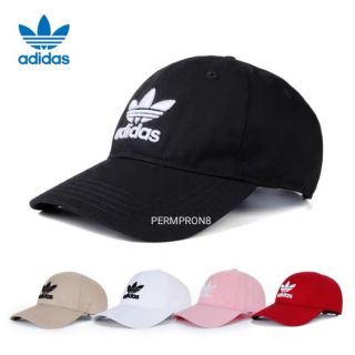 พร้อมส่งadidas Originals Mens Relaxed Modern Strapback Cap( สามารถปรับระดับด้านหลังได้)