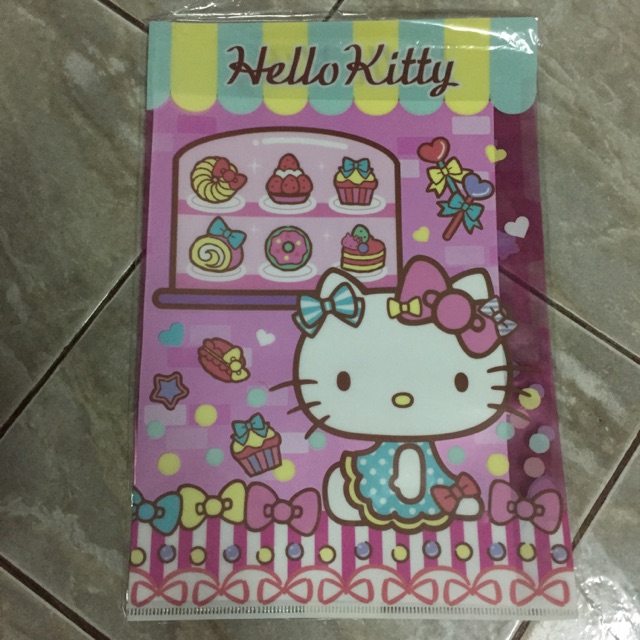 แฟ้ม sanrio ลาย kitty