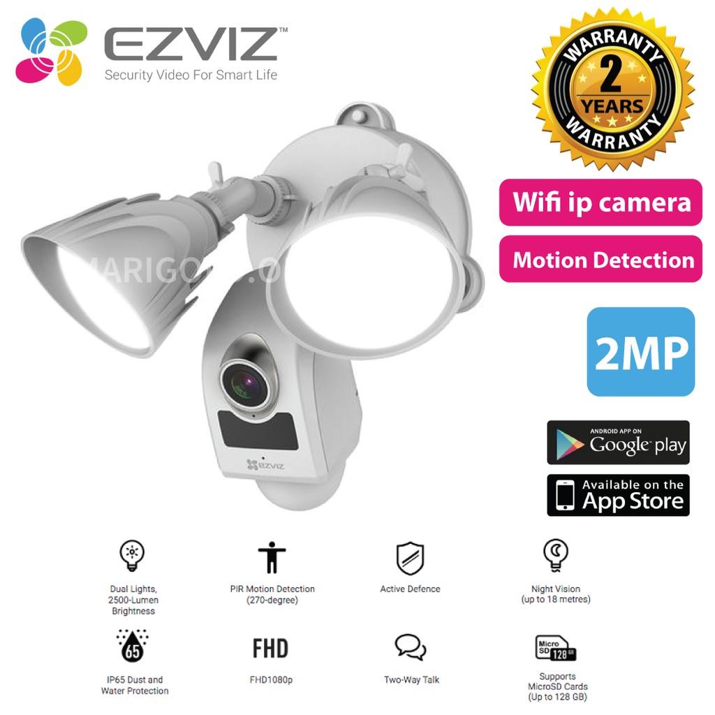 Ezviz กล้องวงจรปิดไร้สาย รุ่น CS-LCI Wifi ip camera 2.0MP Full HD ...