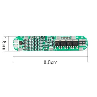 5 S 18 . 5 V 18650 แผ่นบอร์ดโมดูลป้องกันแบตเตอรี่ลิเธียม 21 V พลังงานแสงอาทิตย์ Li - Ion Lipo 5 แพ็ค 15a 25a