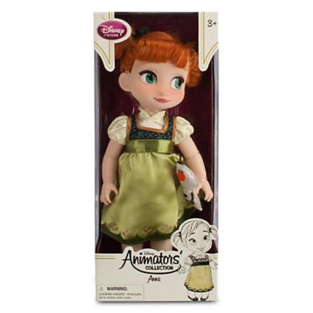 ตุ๊กตาเจ้าหญิงอันนา Disney Animator Frozen Anna Doll 16” ของแท้ Disney US