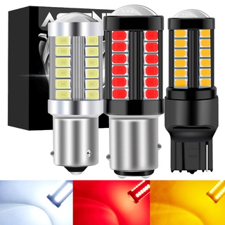 หลอดไฟท้ายรถยนต์ LED 1156 BA15S P21W 1157 P21 5W BAY15D BAU15S PY21W