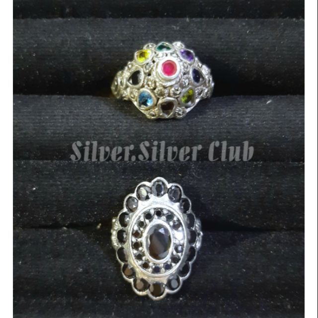 [Big Sale!!] แหวนเงินแท้ 92.5% เซ็ต 5 แบบละวง ราคาเดียว 400 บาท