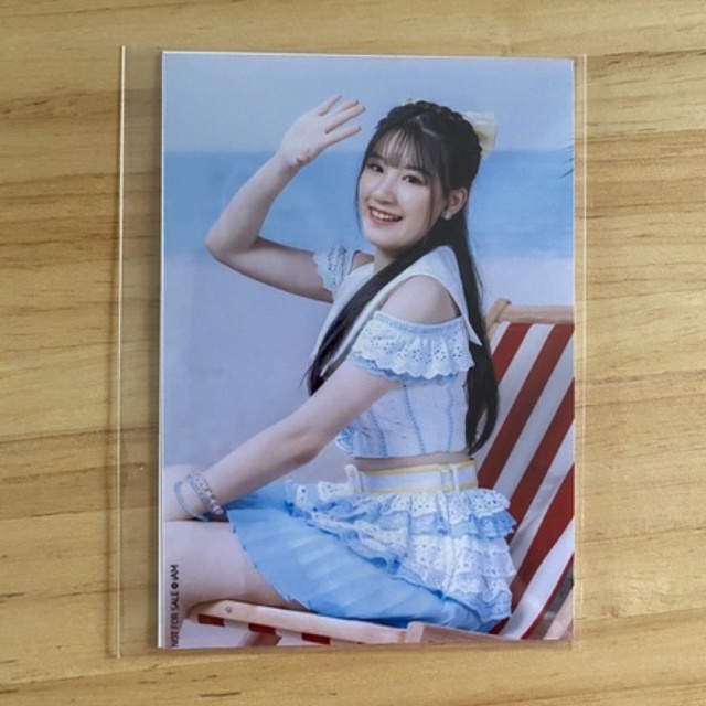 CGM48 รูป Beach Shirt เสื้อฮาวาย Sayonara Crawl BNK48 แชมพู