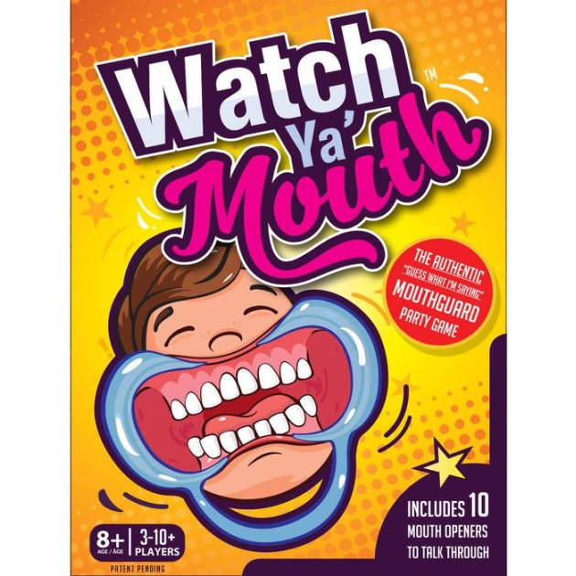 เกมส์สุดฮิตชื่อดัง Watch Ya' Mouth บอร์ดเกมส์แสนสนุก เกมครอบครัว การ์ดเกม