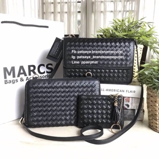 Dont Miss! ซื้อ1ได้ถึง3ใบ MARCS 3in1 CROSSBODY BAG WITH WALLET แท้💯outlet