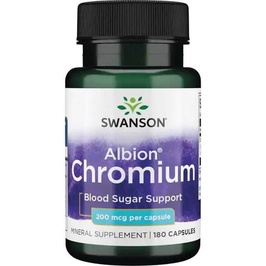 Swanson Ultra Albion Chelated Chromium 200 mcg 180 แคปซูล โครเมียม