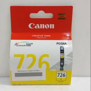 หมึก Canon CLI-726Y สีเหลือง