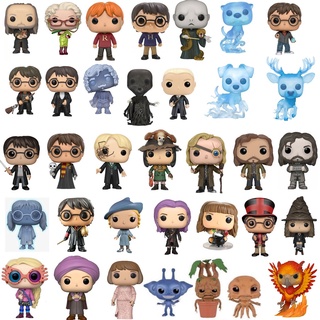 ฟิกเกอร์ Funko Pop Harry Potter - Hermione Ron Voldemort Malfoy Nick Filch Luna Fawkes Sirius Black Tonks Rita ของเล่นสําหรับเด็ก