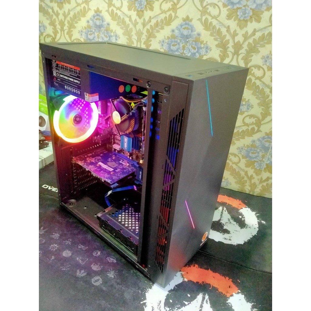 คอมพิวเตอร์ คอมเล่นเกม Core i5 2400 / RAM 8 GB / SSD 120 GB / การ์ดจอแยก 2G DDR3-DDR5 คอมประกอบ พร้อ