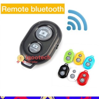 igootech remote bluetooth shutter รีโมทบลูทูธชัตเตอร์ สำหรับ IOS Android Smartphone Tablet